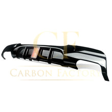 Load image into Gallery viewer, LED Style Gloss Black Rear Diffuser Quad Exhaust for BMW E90 E91 3 Series 05-13