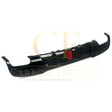 Load image into Gallery viewer, LED Style Gloss Black Rear Diffuser Quad Exhaust for BMW E90 E91 3 Series 05-13