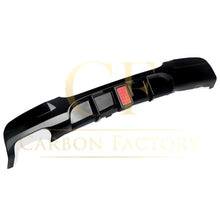 Load image into Gallery viewer, LED Style Gloss Black Rear Diffuser Twin Exhaust for BMW E92 E93 3 Series 05-13