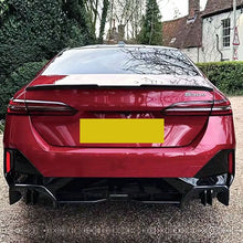 Load image into Gallery viewer, MP Style Gloss Black Rear Diffuser for BMW G60 5 Series 24-Present