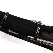 Load image into Gallery viewer, MP Style Gloss Black Rear Diffuser Twin Exhaust for BMW E90 E91 3 Series 05-13