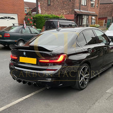 Load image into Gallery viewer, RK Style Gloss Black Rear Diffuser Dual Exhaust for BMW 3 Series G20 G21 Pre-LCI 19-22