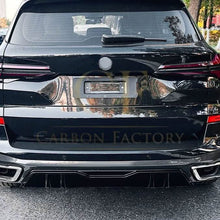 Load image into Gallery viewer, V Style Gloss Black Rear Diffuser for BMW G05 X5 19-25