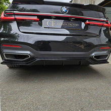 Load image into Gallery viewer, V Style Gloss Black Rear Diffuser for BMW G12 7 Series LCI 20-23