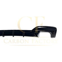 Load image into Gallery viewer, V Style Gloss Black Rear Diffuser Quad Exhaust for BMW 6 Series F06 F12 F13 M Sport 12-17