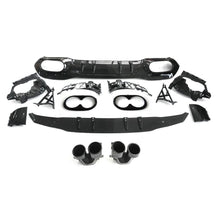Load image into Gallery viewer, A45 Style Rear Diffuser & Exhaust Tips for Mercedes Benz W177 A Class 18-25