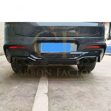 Load image into Gallery viewer, V Style Gloss Black Rear Diffuser with Exhaust Tips for BMW G02 X4 18-Present