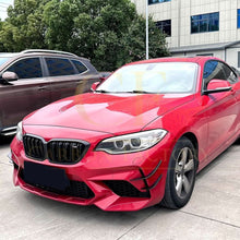 Load image into Gallery viewer, Gloss Black Front Bumper Canards for BMW F87 M2 OG 14-20