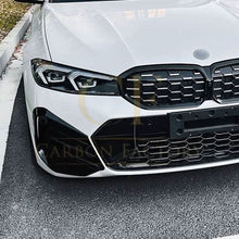 Load image into Gallery viewer, Gloss Black Front Bumper Inserts for BMW 3 Series G20 G21 LCI 23-25