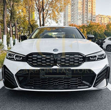 Load image into Gallery viewer, Gloss Black Front Bumper Inserts for BMW 3 Series G20 G21 LCI 23-25