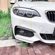 Load image into Gallery viewer, Gloss Black Front Bumper Trims for BMW F22 F23 2 Series 14-20