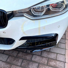 Load image into Gallery viewer, Gloss Black Front Bumper Trims for BMW F30 F31 3 Series 12-19