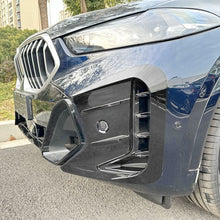 Load image into Gallery viewer, Gloss Black Front Bumper Trims for BMW G06 X6 LCI 23-25