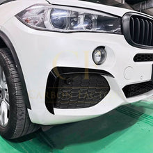 Load image into Gallery viewer, Gloss Black Front Canards for BMW F15 X5 14-18