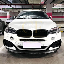Load image into Gallery viewer, Gloss Black Front Canards for BMW F16 X6 14-18