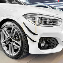 Load image into Gallery viewer, Gloss Black Front Canards for BMW F20 F21 1 Series LCI 15-19