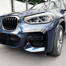Load image into Gallery viewer, Gloss Black Front Canards for BMW G01 X3 G02 X4 Pre-LCI 18-21