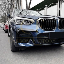 Load image into Gallery viewer, Gloss Black Front Canards for BMW G01 X3 G02 X4 Pre-LCI 18-21