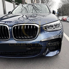 Load image into Gallery viewer, Gloss Black Front Canards for BMW G01 X3 G02 X4 Pre-LCI 18-21