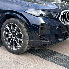 Load image into Gallery viewer, Gloss Black Front Canards for BMW G06 X6 LCI 23-25