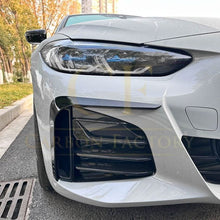 Load image into Gallery viewer, Gloss Black Front Canards for BMW G26 4 Series 20-Present