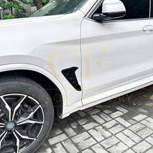 Load image into Gallery viewer, Gloss Black Front Fender Trims for BMW G01 X3 G02 X4 18-24