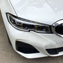 Load image into Gallery viewer, Gloss Black Headlight Trims for BMW 3 Series G20 G21 Pre-LCI 19-22