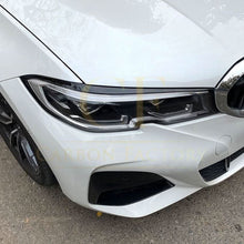 Load image into Gallery viewer, Gloss Black Headlight Trims for BMW 3 Series G20 G21 Pre-LCI 19-22
