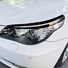 Load image into Gallery viewer, Gloss Black Headlight Trims for BMW E60 E61 5 Series inc M5 05-10