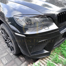 Load image into Gallery viewer, Gloss Black Headlight Trims for BMW E71 X6 08-14