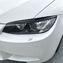 Load image into Gallery viewer, Gloss Black Headlight Trims for BMW E92 E93 Pre LCI 3 Series 05-08 & E90 M3 05-12