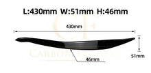 Load image into Gallery viewer, Gloss Black Headlight Trims for BMW F10 F11 5 Series inc M5 LCI 15-17