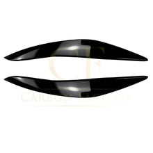 Load image into Gallery viewer, Gloss Black Headlight Trims for BMW F10 F11 5 Series inc M5 Pre-LCI 10-14