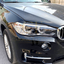 Load image into Gallery viewer, Gloss Black Headlight Trims for BMW F15 X5 F16 X6 14-18