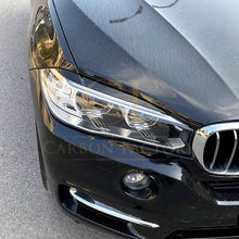 Load image into Gallery viewer, Gloss Black Headlight Trims for BMW F15 X5 F16 X6 14-18