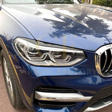 Load image into Gallery viewer, Gloss Black Headlight Trims for BMW G01 X3 G02 X4 18-24