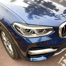 Load image into Gallery viewer, Gloss Black Headlight Trims for BMW G01 X3 G02 X4 18-24