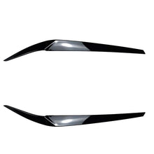 Load image into Gallery viewer, Gloss Black Headlight Trims for BMW G30 G31 Pre-LCI 5 Series 17-20