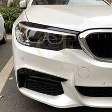 Load image into Gallery viewer, Gloss Black Headlight Trims for BMW G30 G31 Pre-LCI 5 Series 17-20
