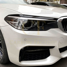 Load image into Gallery viewer, Gloss Black Headlight Trims for BMW G30 G31 Pre-LCI 5 Series 17-20