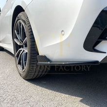 Load image into Gallery viewer, Gloss Black Rear Bumper Spats for BMW 3 Series G20 G21 Pre-LCI 19-22