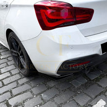 Load image into Gallery viewer, Gloss Black Rear Bumper Spats for BMW F20 F21 1 Series LCI M Sport 15-19