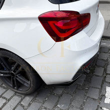 Load image into Gallery viewer, Gloss Black Rear Bumper Spats for BMW F20 F21 1 Series LCI M Sport 15-19