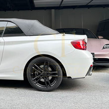 Load image into Gallery viewer, Gloss Black Rear Bumper Spats for BMW F22 F23 2 Series 14-20