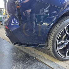 Load image into Gallery viewer, Gloss Black Rear Bumper Spats for BMW G01 X3 LCI 22-24