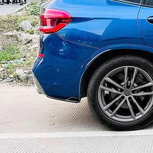 Load image into Gallery viewer, Gloss Black Rear Bumper Spats for BMW G01 X3 Pre-LCI 18-21