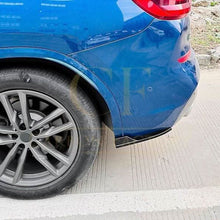 Load image into Gallery viewer, Gloss Black Rear Bumper Spats for BMW G01 X3 Pre-LCI 18-21