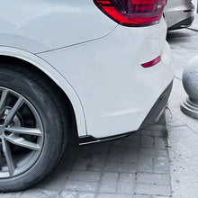 Load image into Gallery viewer, Gloss Black Rear Bumper Spats for BMW G01 X3 Pre-LCI 18-21