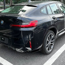 Load image into Gallery viewer, Gloss Black Rear Bumper Spats for BMW G02 X4 LCI 22-24