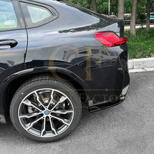 Load image into Gallery viewer, Gloss Black Rear Bumper Spats for BMW G02 X4 LCI 22-24